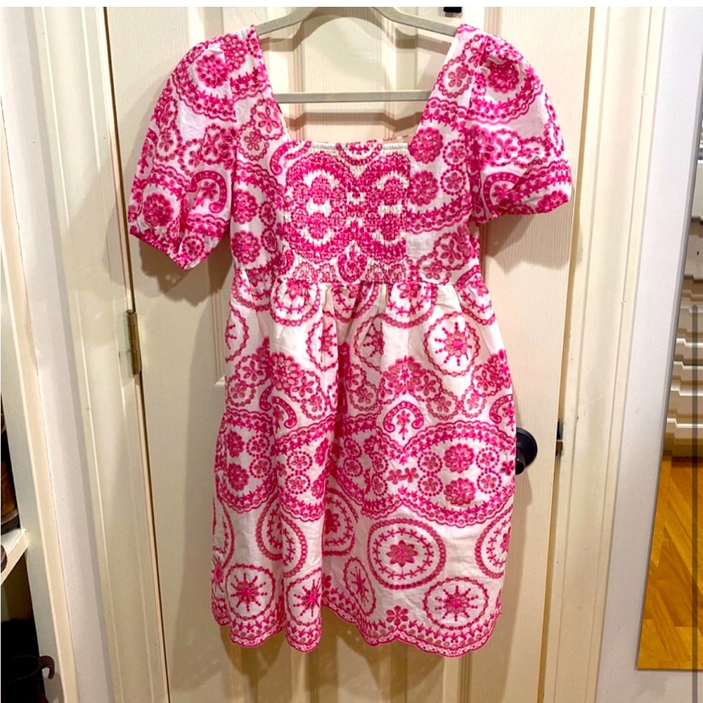 NWT Sunday UP dress, pink size Medium